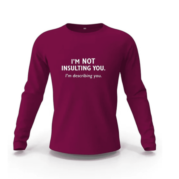 Quote Printed Sweatshirt