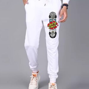 Printed joggers