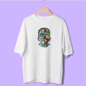 Oversized Zombie Printed Tee