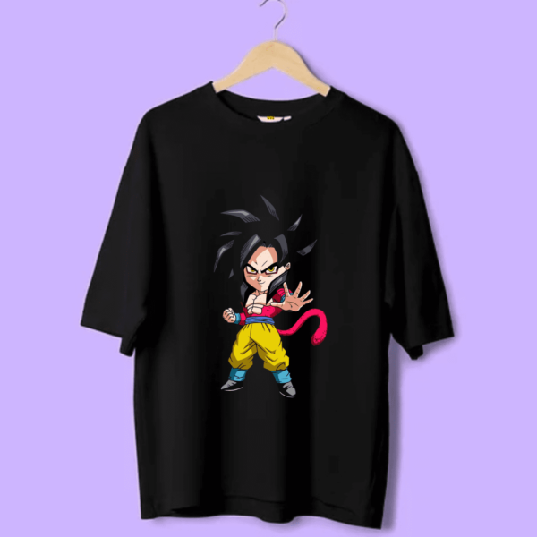 Oversized Goku printed Tee