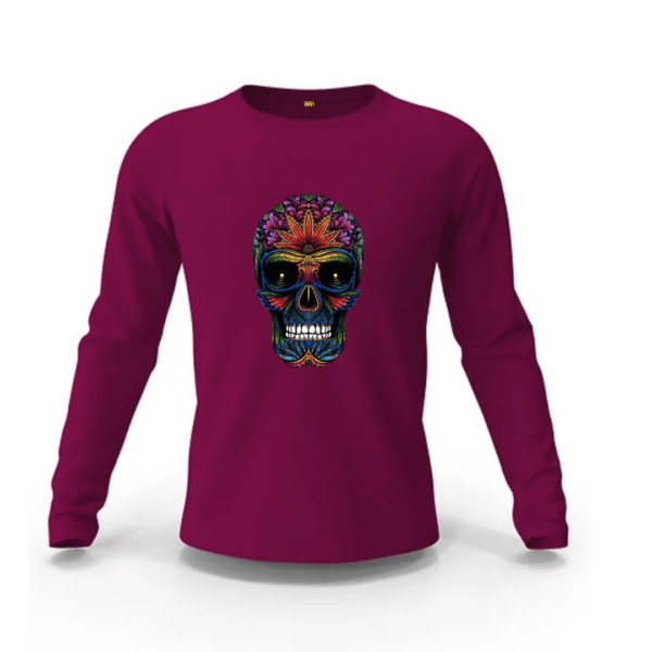 Skull Printed Sweatshirt
