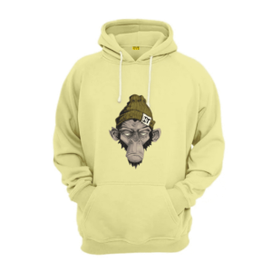 monkey face hoodie