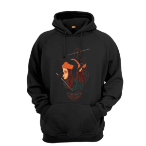 girl around snake hoodie