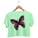 butterfly crop top