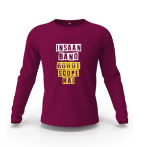 Insan Bano Bahut Scope Hai Sweatshirt.