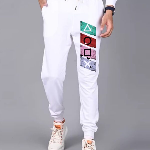printed joggers