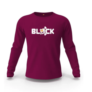 Black Printed Sweatshirt