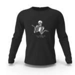 Skeleton Printed Sweatshirt