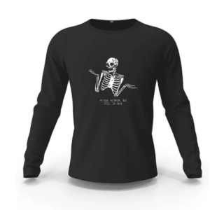 Skeleton Printed Sweatshirt