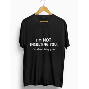 Quote Printed T shirt