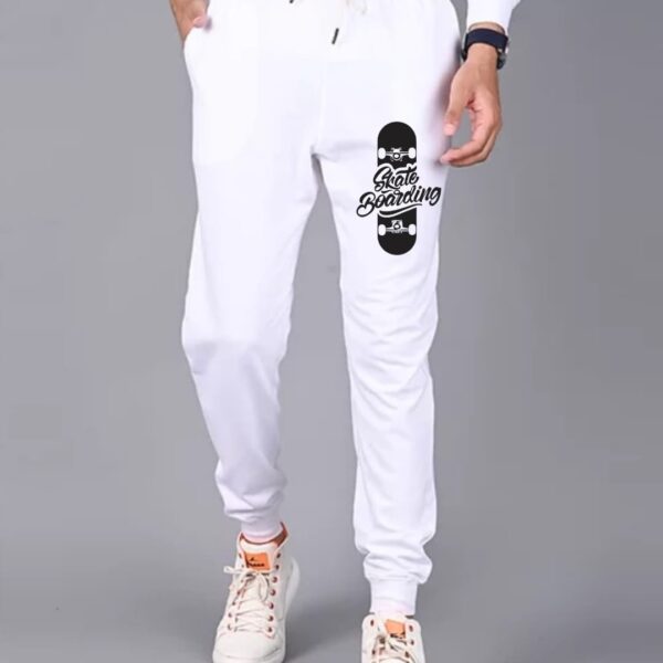 Skate printed joggers