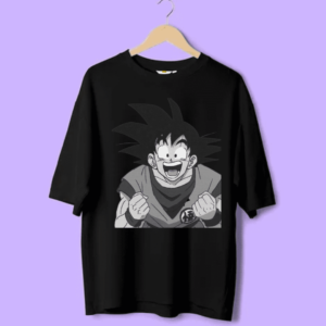 Oversized Goku Printed T shirt