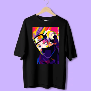 Oversized Anime Printed T shirt