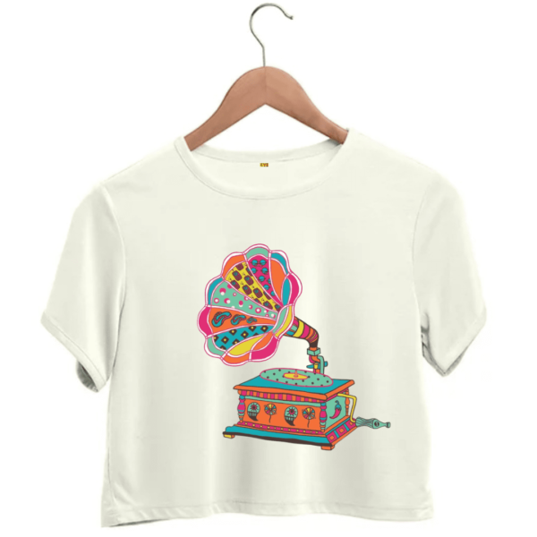 Casual Regular Sleeves Crop Top