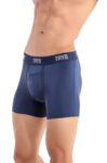 TRYB Mens Sport Performance Stretch Underwear Quick Dry Moisture Wicking Athletic Active Kooltex Square Cut Boxer Trunk