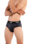 TRYB Mens Sport Performance Stretch Quick Dry Moisture Wicking Athletic Boxer Active Brief (Pack of 2]