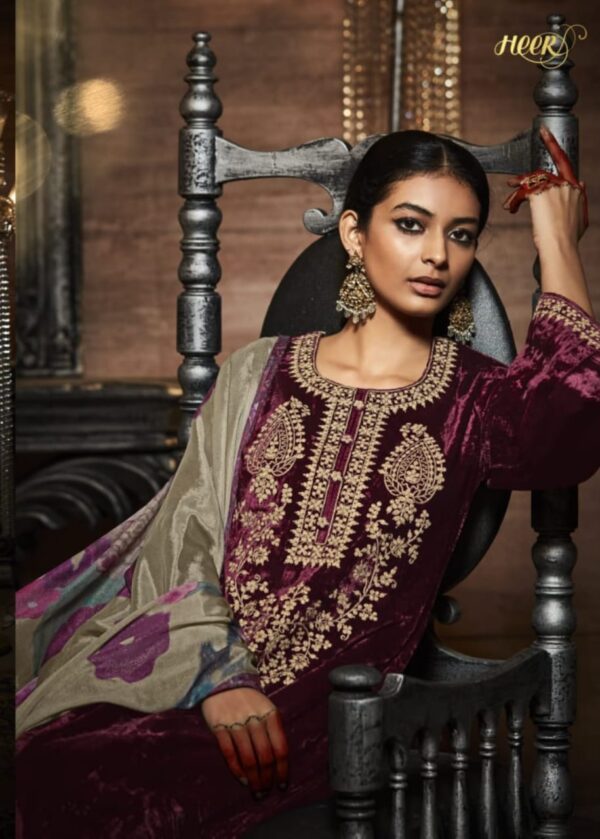 VELVET PARTYWEAR SUIT