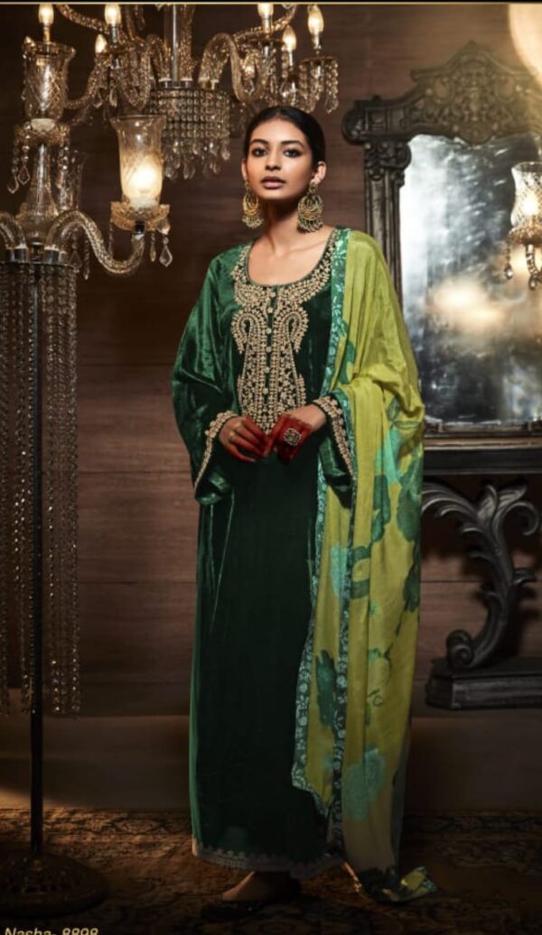 VELVET PARTYWEAR SUIT