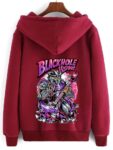 Hoodie Printed With Warrior