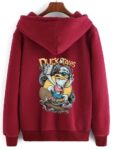 Hoodie Printed With Duck Tales