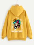 Skull Printed Hoodie