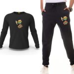 Weird Man Printed Track Suit Set