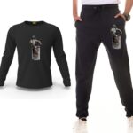 Quckriy Printed Track Suit Set
