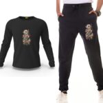 Printed Track Suit Set