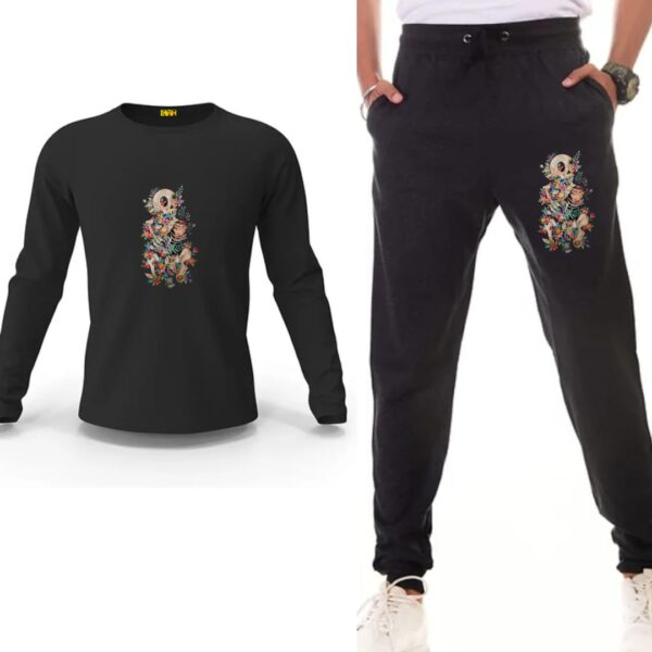 Printed Track Suit Set