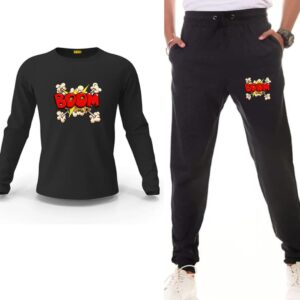 Boom Printed Track Suit Set