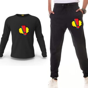 Sign Printed Track Suit Set