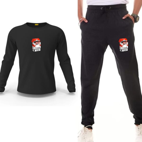 Friends Printed Track Suit Set