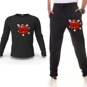Argh Printed Track Suit Set