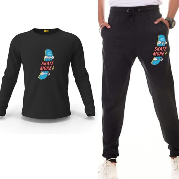 Skateboard Printed Track suit set