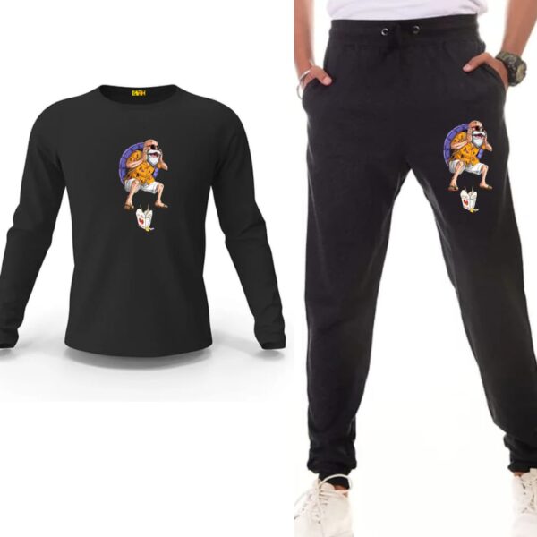Old Man Printed Track suit set