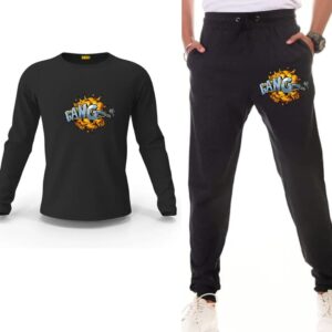Bang Printed Track Suit Set