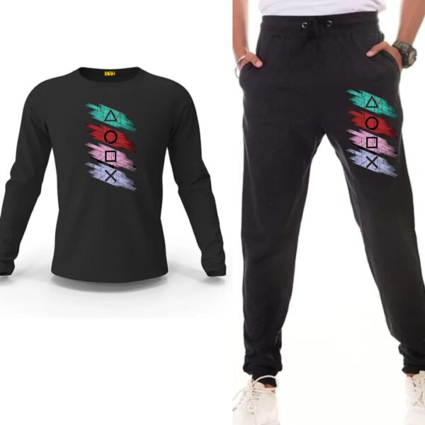 Squid Games Sign Printed Track Suit Set