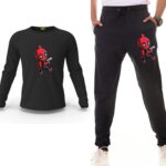 Spiderman Printed Track Suit Set