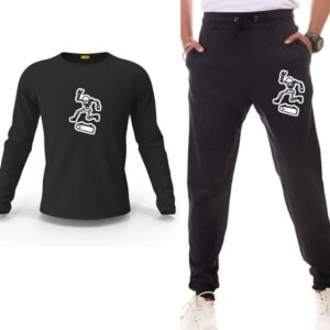 Skeleton Printed Track Suit Set