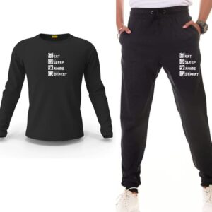 Anime Printed Track Suit Set