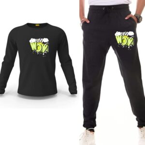 Wow Printed Track Suit Set