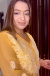 Yellow Georgette All-over Chikankari Jaal Kurta