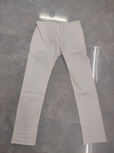 Chikankari Strechable Lycra Pants