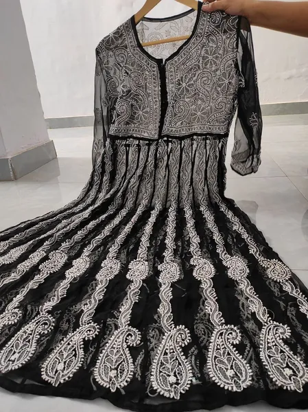 Chikan Yogdaar Anarkali