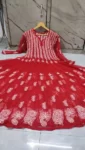 56 Kali Chikankari Anarkali
