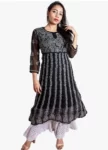 Chikan Yogdaar Anarkali