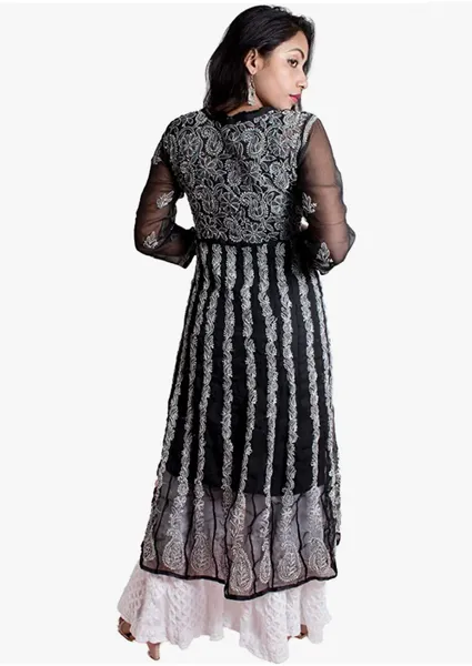 Chikan Yogdaar Anarkali