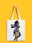 Reusable Tote Bags|100% Organic Cotton Bag | Multi-Purpose Bag| Radha Krishna printed | Stylish Bag
