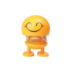4 Pcs Set_Moving Head Smiley Spring Doll (Yellow)