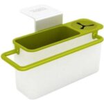 Generic Kitchen Self Draining Sink Tidy With Suction Cup Organizer Sponge